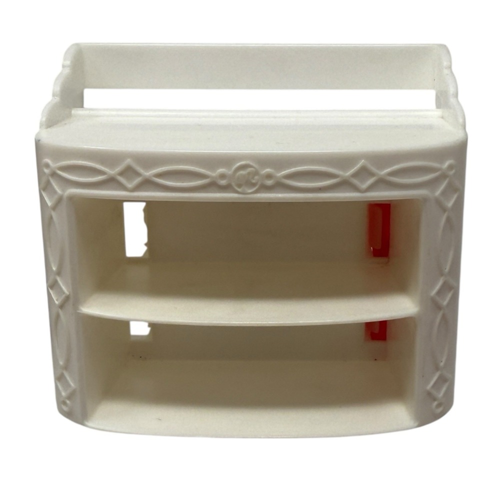 2015 Barbie‎ Dream House Replacement Part Closet Shoe Rack Mattel White Shelf